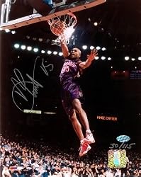 Vince Carter Signed Raptors 8x10 Photo