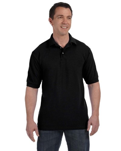 Hanes Men's ComfortSoft Piqu_ Polo
