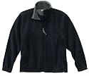 Full Zip Fleece Jacket Adult Black