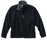 Full Zip Fleece Jacket Adult Black