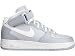 Men's Nike Air Force One Mid (Neutral/Grey-White)