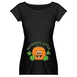 Mommy's Little Pumpkin Maternity Dark T-Shirt