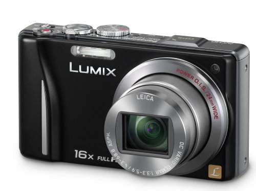 Panasonic Lumix TZ20 Digital Camera - Black (14.1MP MOS, 16x Optical Zoom) 3 inch Touchscreen LCD