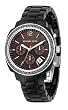 MICHAEL KORS - Black Midsized Acrylic Watch with Glitz MK5080