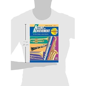 Accent on Achievement, Bk 1: Combined Percussion---S.D., B.D., Access. & Mallet Percussion, Book & CD
