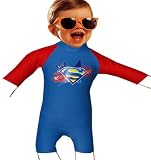 Superman UV 1 Piece Swimwear - Stars - Size 0