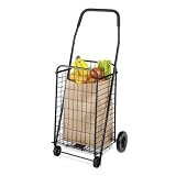Rolling Utility Cart in Black