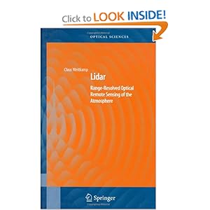 LIDAR: range-resolved optical remote sensing of the atmosphere Claus Weitkamp