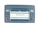 Top-Navi 6.2 Inch Auto DVD Car GPS Navigation Radio for Fiat Idea(2003 2004 2005 2006 2007)Lancia Musa(2004-2008) with Car EntertaInch ment System SteerInch g Wheel Control