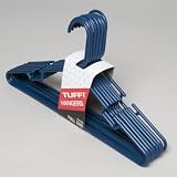 Plastic hangers Black 18/8pk (613336440800)