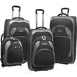 Coleman Luggage Expedition 3 Piece Rolling Luggage Set with Lapt