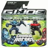 G.I. Joe The Rise of Cobra Combat Heroes 2-Pack Snake Eyes vs Aqua-Viper