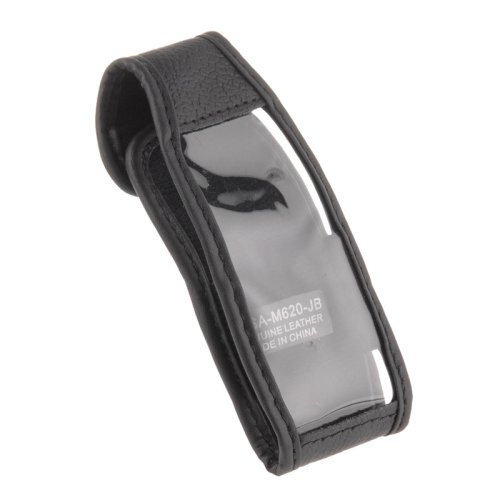 Wireless Technologies Leather Case with Leather Wrapped Belt Clip for Samsung M620 Upstage [Retail Packaging]
