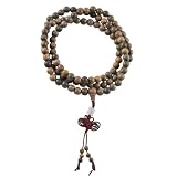 Sandalwood Premium Quality Tibetan 8mmElastic Prayer Beads, Tibetan Mala, Sandalwood Necklace, Wrist Mala, Anklet