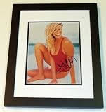 Niki Taylor Autographed 8x10 Photo - FREE SHIPPING - BLACK CUSTOM FRAME