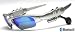 MP3 Sunglasses 2GB with Bluetooth (Ice Irridescent/Quick Silver)