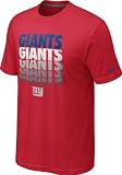 New York Giants Red Nike Blockbuster T-Shirt