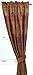 Croscill Galleria Pole-Top Drapery Set, Drape, Red