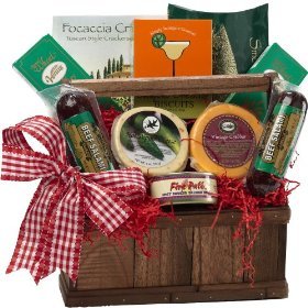 SCHEDULE YOUR DELIVERY DAY! Meat Lovers Gourmet Food Gift Basket - A Great Gift Idea For Dad