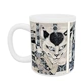 The village of Yatsuhashi at Okasaki, from.. - Mug - Standard Size