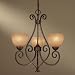 Minka Caspian Golden Bronze Mini-Chandelier 723-355