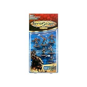 Heroscape Expansion Set UTGAR'S RAGE Minute Men and Wolves by Heroscape