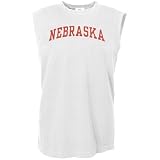 Nebraska Cornhuskers White Shooter Sleeveless T-shirt