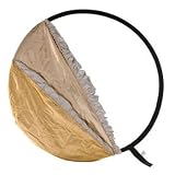 Lastolite 5-In-1 120cm Diffuser With Sunfire Silver & Gold White Bottletops