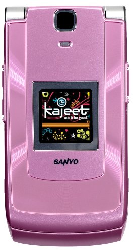 Sanyo Katana II Prepaid Phone, Pink (Kajeet)