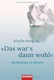 Produkt-Bild: "Das war's dann wohl": Abschiedsbriefe von M&auml;nnern