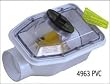 Full-Port Backwater Valve - 4" White PVC; Unique, Normally Open Design