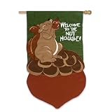 BANNER WELCOME TO THE NUTHOUSE by Flags for Every Season