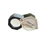 ルーペ メタルホルダー ミリメートルジュエリールーペ拡大鏡 10x20.5mm