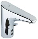 GROHE 36 211 000 Europlus E Touch-Free Centerset Lavatory Faucet, Chrome