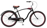 Schwinn Hybridbike Hornet, 3 Gang, black, Reifengröße: 26 Zoll (66 cm)