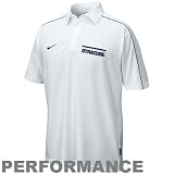 Nike Syracuse Orange White Practice Performance Polo