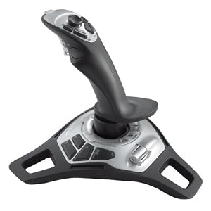Click here to buy Logitech Freedom 2.4 Cordless Joystick - Joystick - 10 button(s) - PC, MAC - black, silver by Logitech.