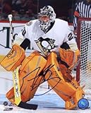 Marc Andre Fleury Autographed / Signed Pittsburgh Penguins 8x10 Photo