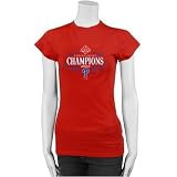 Philadelphia Phillies Ladies Red 2008 MLB National League Champions Tunic Length T-shirt