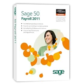Sage 50 Payroll 2011, upto 50 Employees