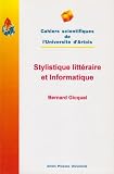 Stylistique littéraire et informatique