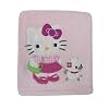 Bedtime Originals Hello Kitty and Puppy Fleece Blanket with Applique - Pink