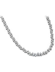4.00 ctw Diamond Necklace 14k Gold H SI-2