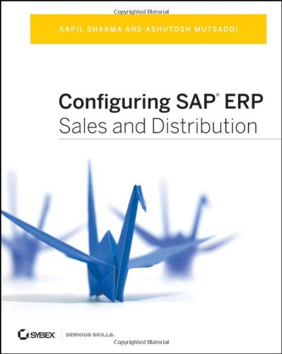 Configuring SAP ERP Sales and Distribution 417jL01xXbL Configuring SAP ERP Sales and Distribution