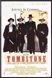 Tombstone - Framed Movie Poster (Regular Style / White) (Size: 27" x 40")
