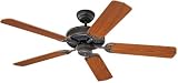  : Monte Carlo Ceiling Fan 5HS52RB Homeowner's Select Fan - Roman Bronze Builder Indoor Fans 52