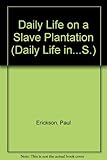 Daily life on a slave plantation