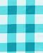 Fitted Basket Sheets - Turquoise Large Gingham Check - Woven