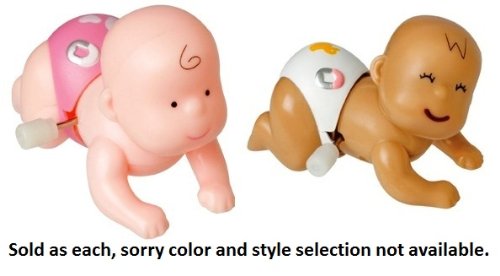 Baby wind up toy Wiggle Tots Windup Crawling Baby Gift-Cake Topper-Novelty