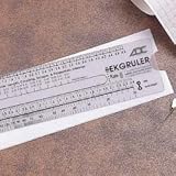 EKG Small Ruler electrocardiograph Latex-Free